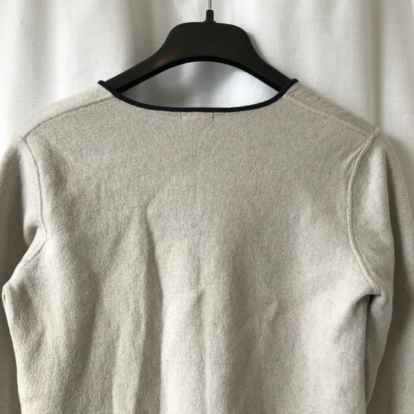 Jigsaw Cashmere Sweater Size Small Light Gray - Picture 9 of 13